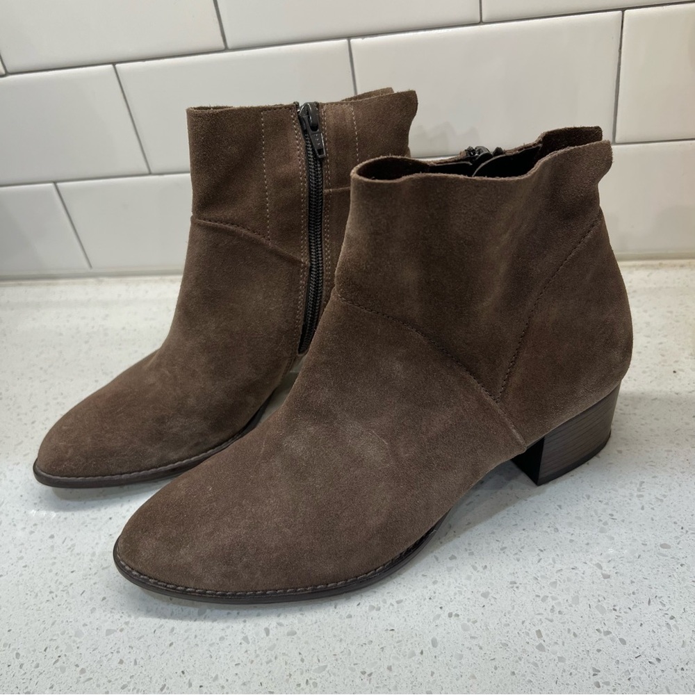 Elegant Brown Ankle Booties